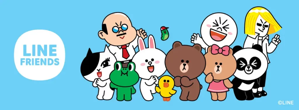 LINE friends (друзья)